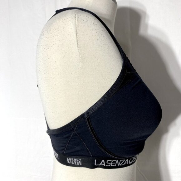 5/$25 La Senza Spirit Black Activewear Sports Bra 36D - Picture 3 of 12